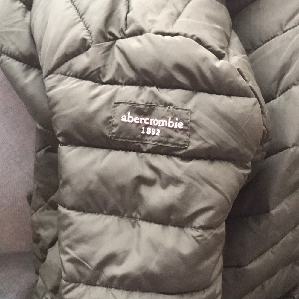 Olive green super warm parka - Picture 5 of 5